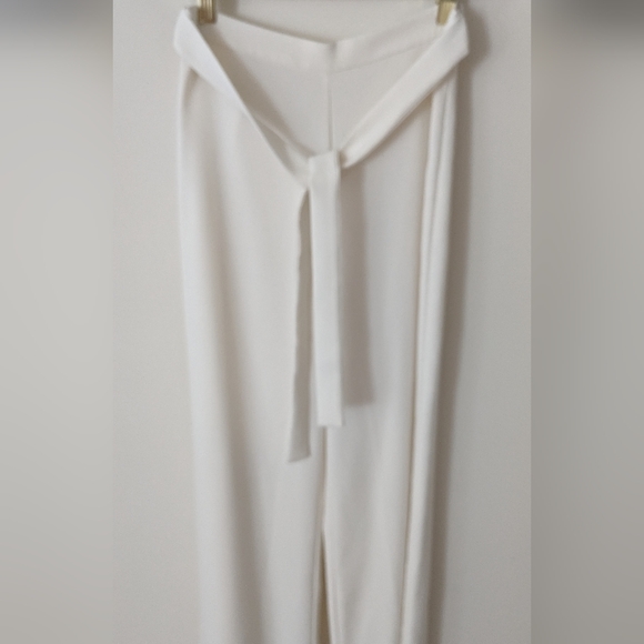 Amanda Uprichard Ariya Pant off white/ivory Size Small - Picture 7 of 11